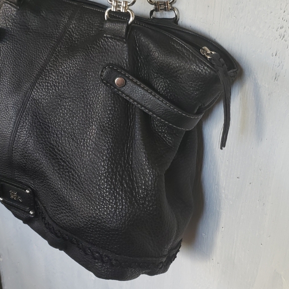 The sak black soft pebble shoulder bag - Picture 3 of 7